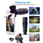 APEXEL 18X Telescope Camera Lens Zoom Telephoto Mobile Phone Lens Kit + Tripod