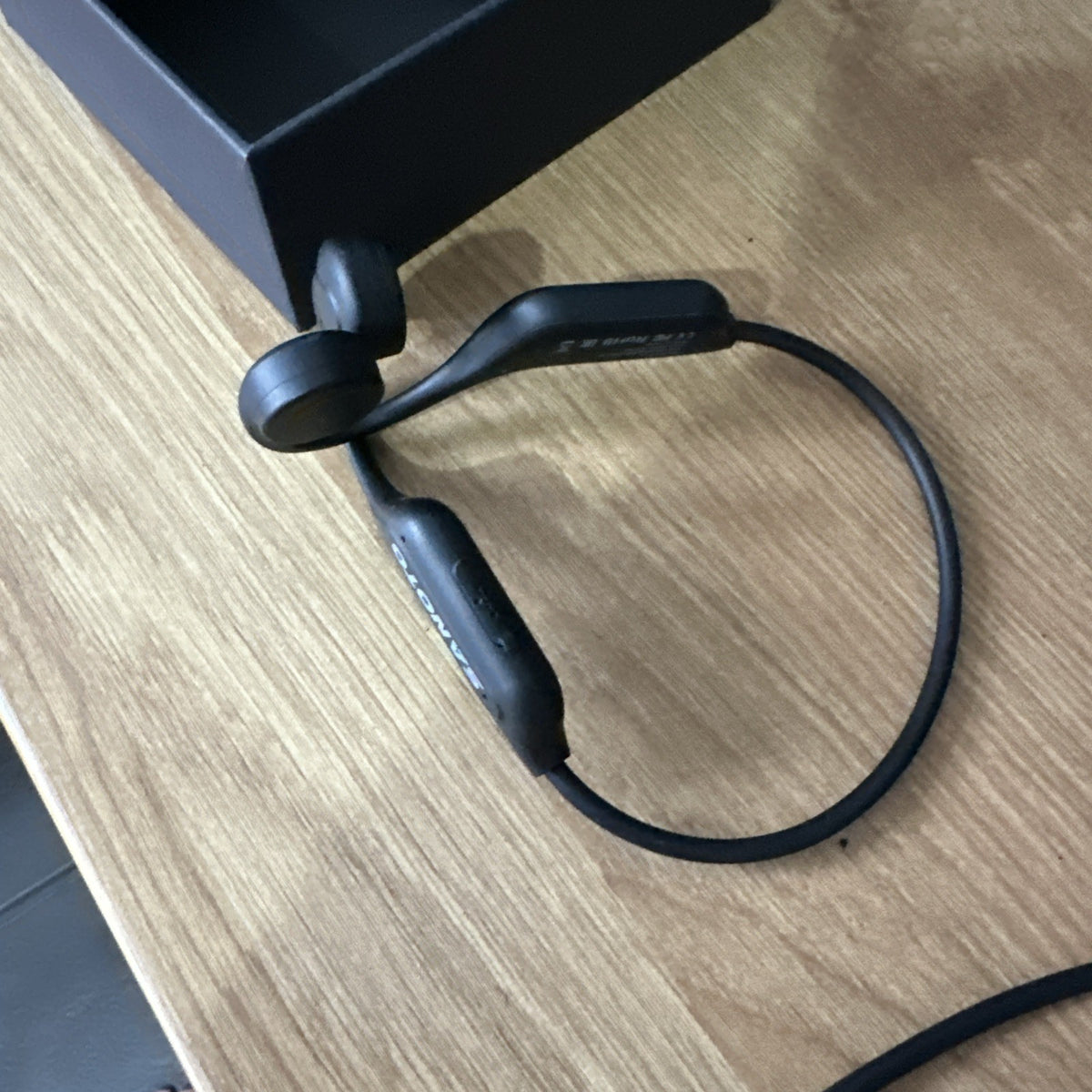 SANOTO Bone Conduction Headphones Open Ear Headphones Wireless - Box Opened