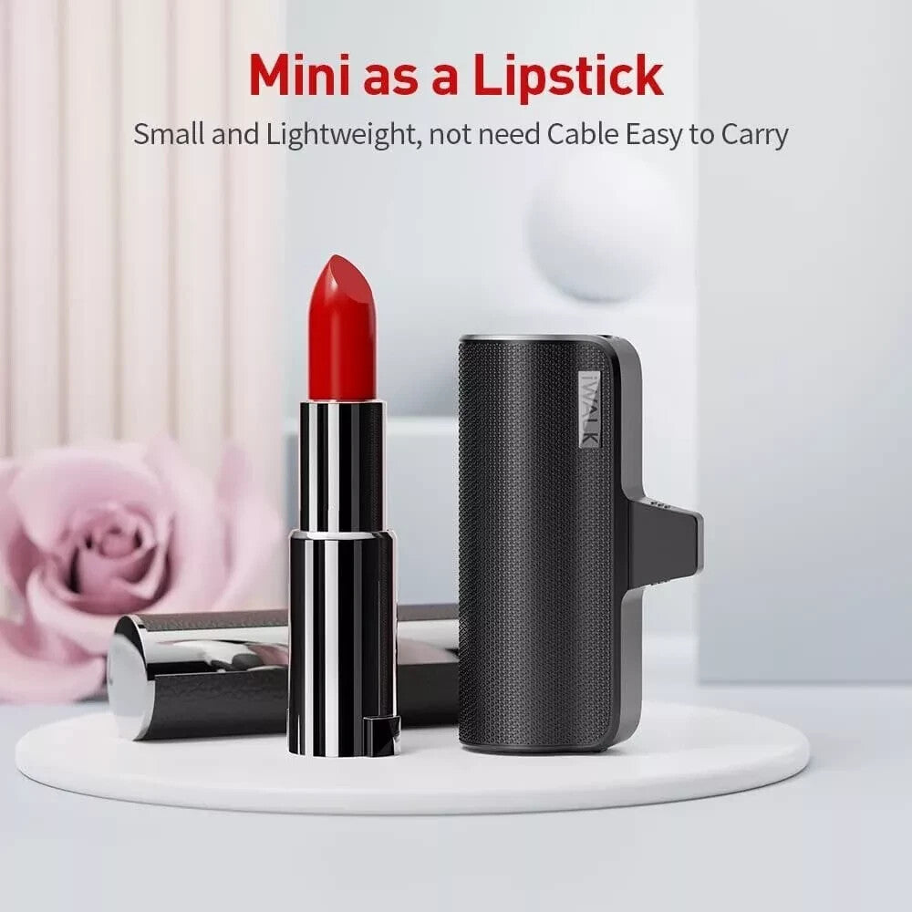 iWALK Mini Portable Charger 4500mAh Ultra-Compact Power Bank Small for Iphones