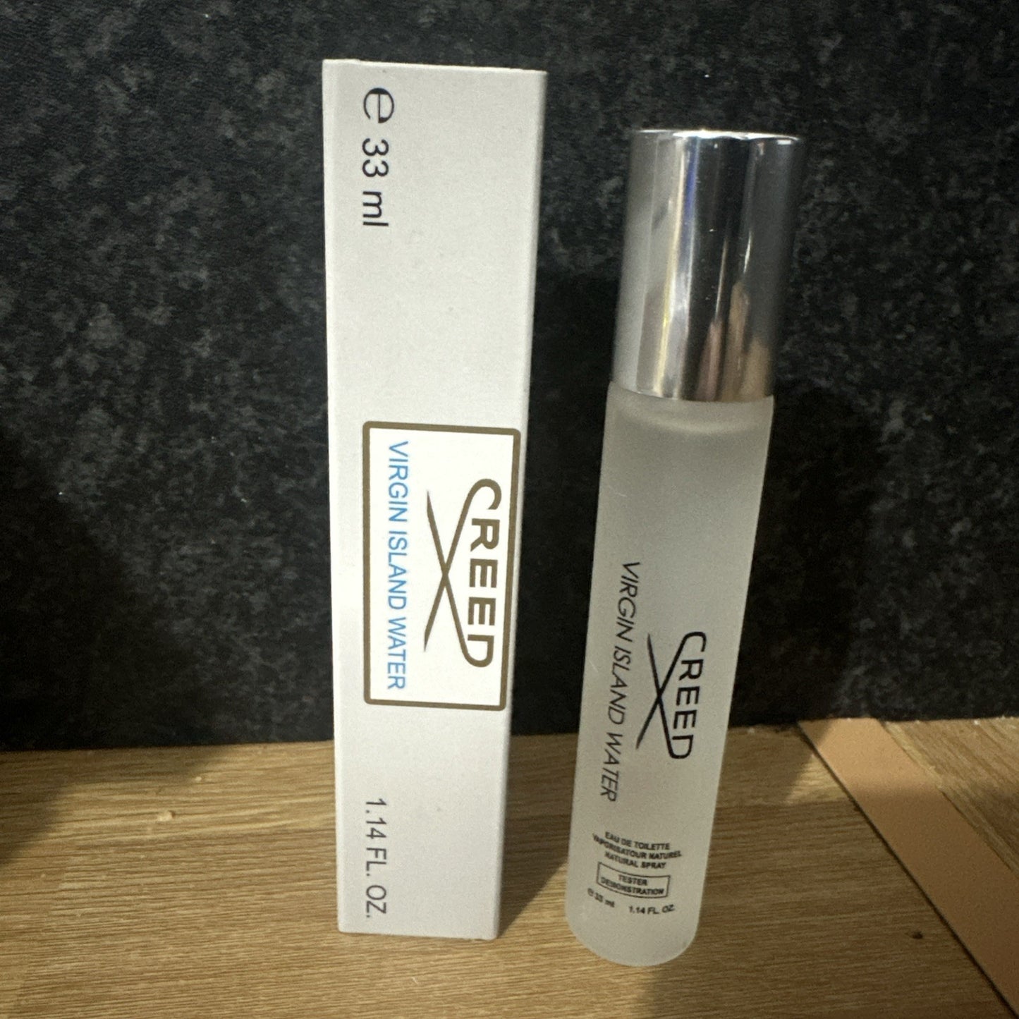 CREED 'Virgin Island Water' EDT Travel Size 33ml new Boxed 