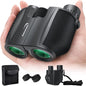 Aurosports 10X25 Binoculars for Adults Kids, Compact Binoculars with Weak Light