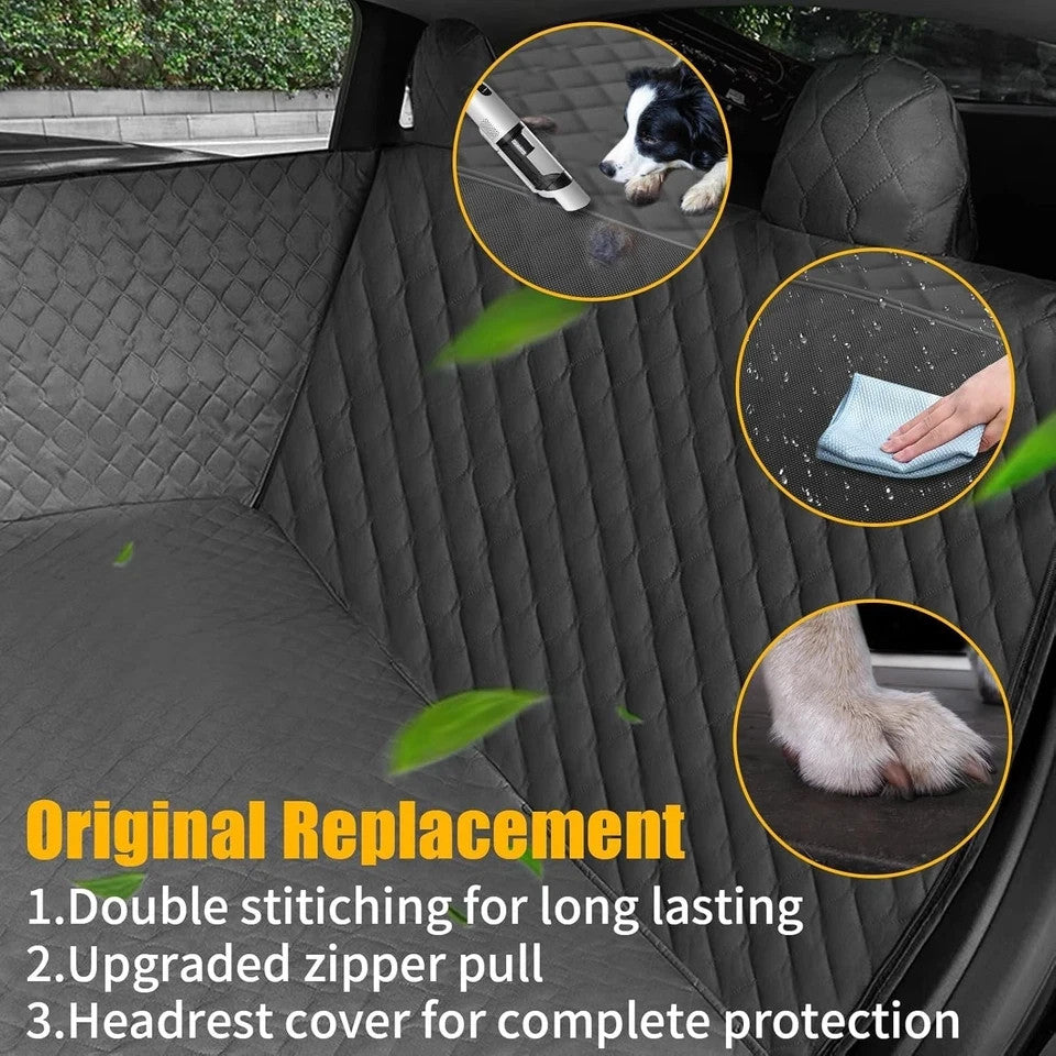 Tesla Pet Seat Cover, Dogs Seat Covers for Cars Back Seats Compatible