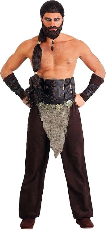 Nomadic Horse Warrior Costume Men's