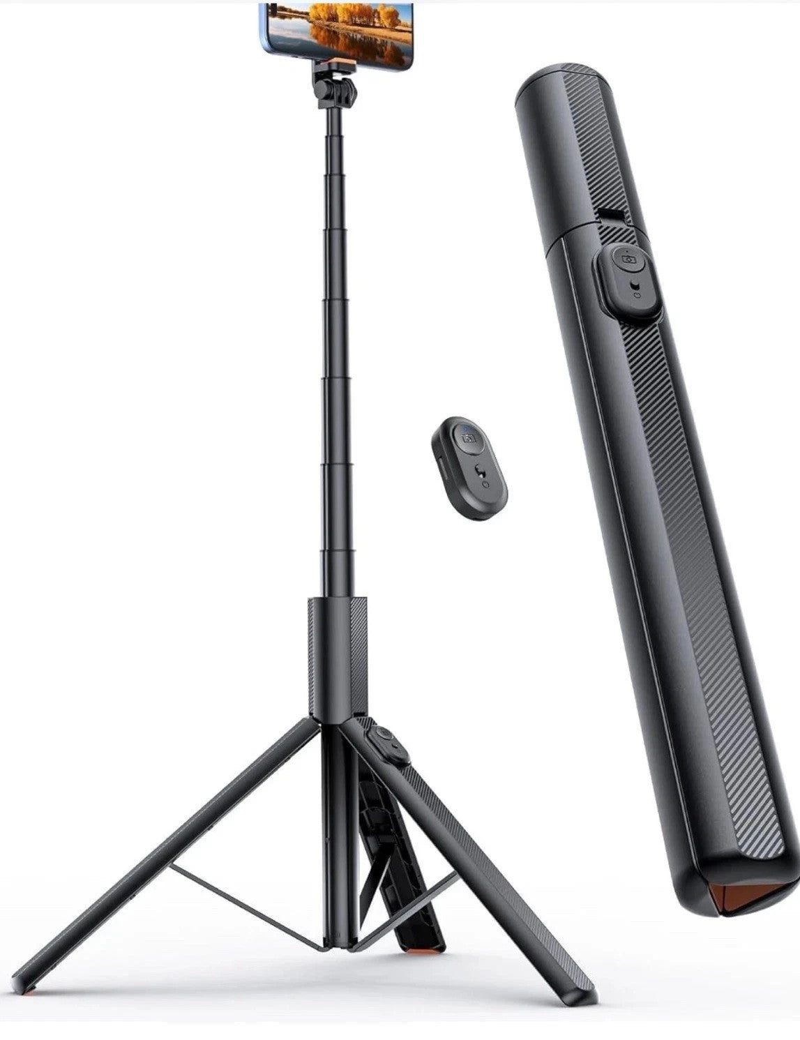 ANXRE 71"/180cm Phone Tripod Monopod, NT79 Extendable Selfie Stick 71" 