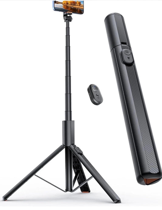 ANXRE 71"/180cm Phone Tripod Monopod, NT79 Extendable Selfie Stick 71" 