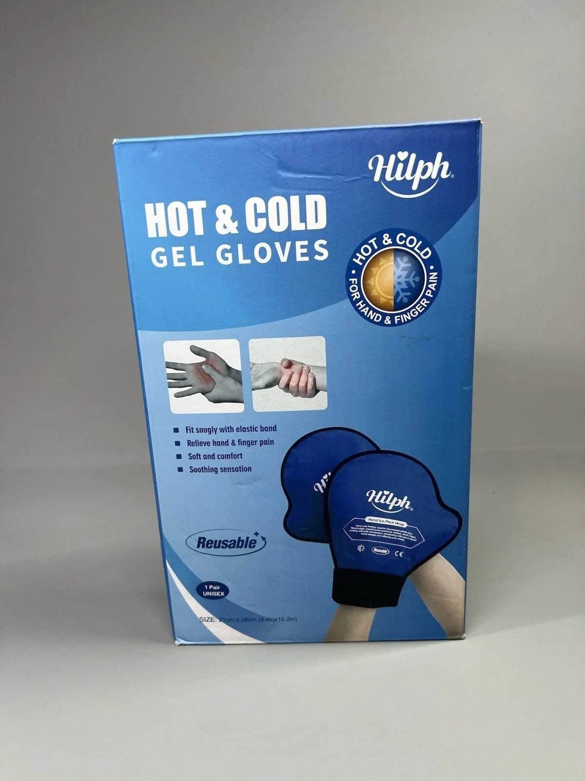 Hot Cold Therapy Hand Ice Pack Gloves Full Coverage For Arthritis Chemo Carpal
