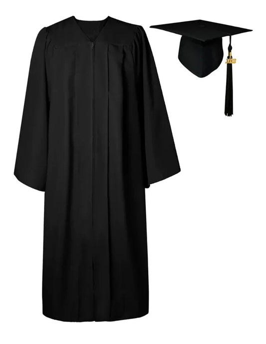GraduatePro Graduation Gown and Cap Set for Adults 2023 Unisex Size 48 5'3 - 5'5