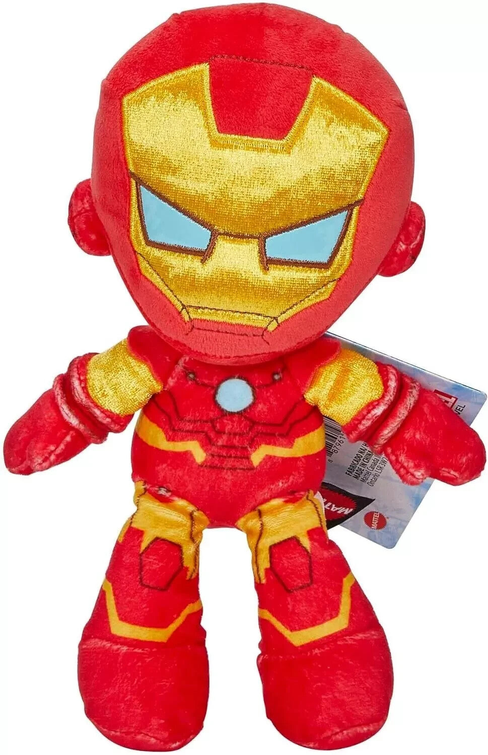 Marvel Plush Character Ironman Super Hero Soft Doll in Fun-to-Touch 8 Inches 