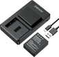 2x NP-W126s Batteries & Dual Charger for Fujifilm X-M5 X-T200 X100F X100V X100VI
