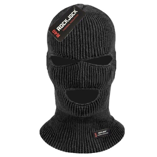 Rock Jock Thermal Insulated Balaclava Knitted Winter Masks Snood SAS Army Issue