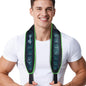 Newgo Reusable Cooling Neck Wrap with Washable Cover for Hot Weather Relief