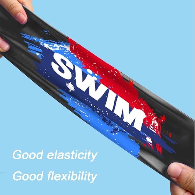 Kids Swimming Cap | Girls Boys Unisex Swim Pool Hat Waterproof Silicone Durable