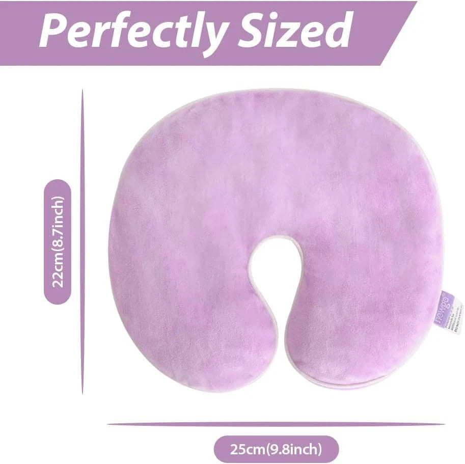 NEWGO Face Heating Mask for Sinus, Microwavable Heating Pad, Warm Cold Compress 