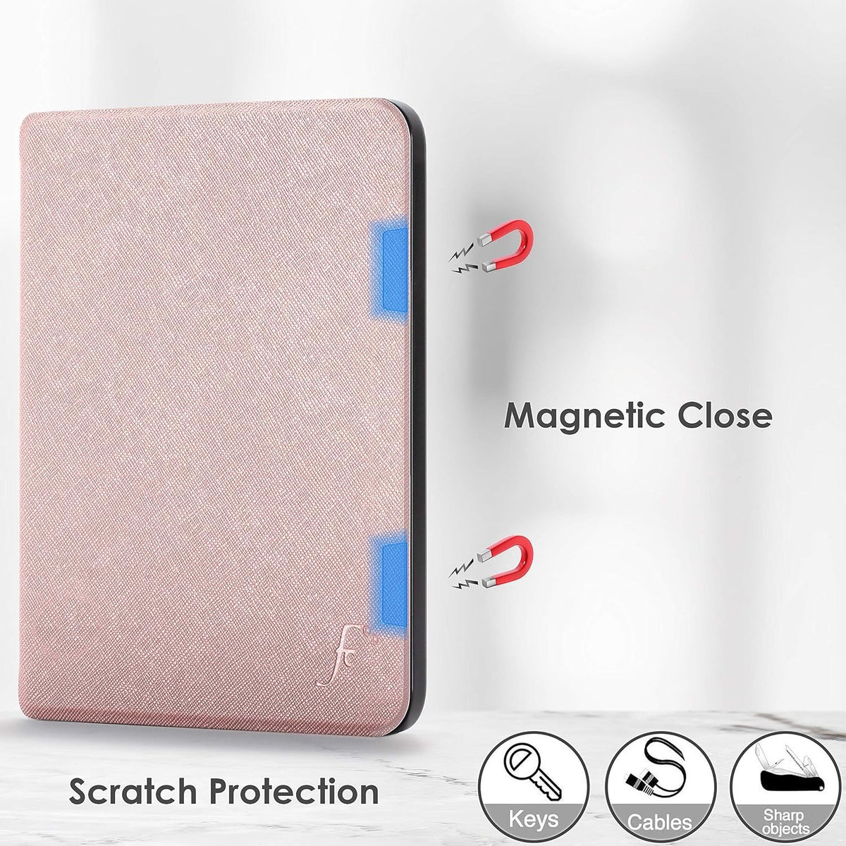 Kindle Paperwhite Smart Flip Leather Case 11 11th Gen Protective Cover 6.8 Inch