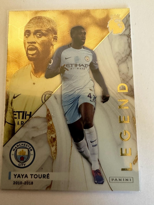 Panini Adrenalyn XL Premier League 2024 Yaya Toure Manchester City Legend