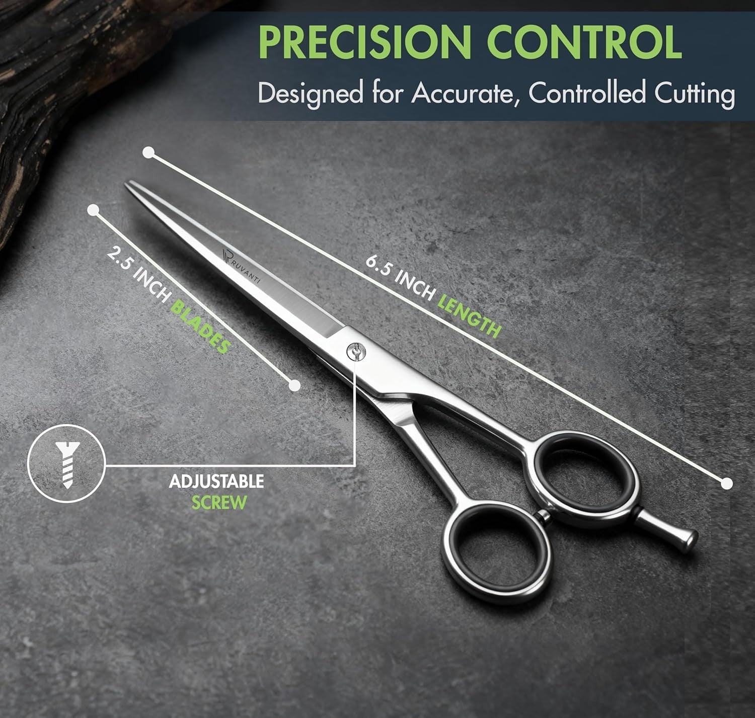 HAIRDRESSING HAIR CUTTING BARBER SALOON PROFESSIONAL SCISSOR 6.5"