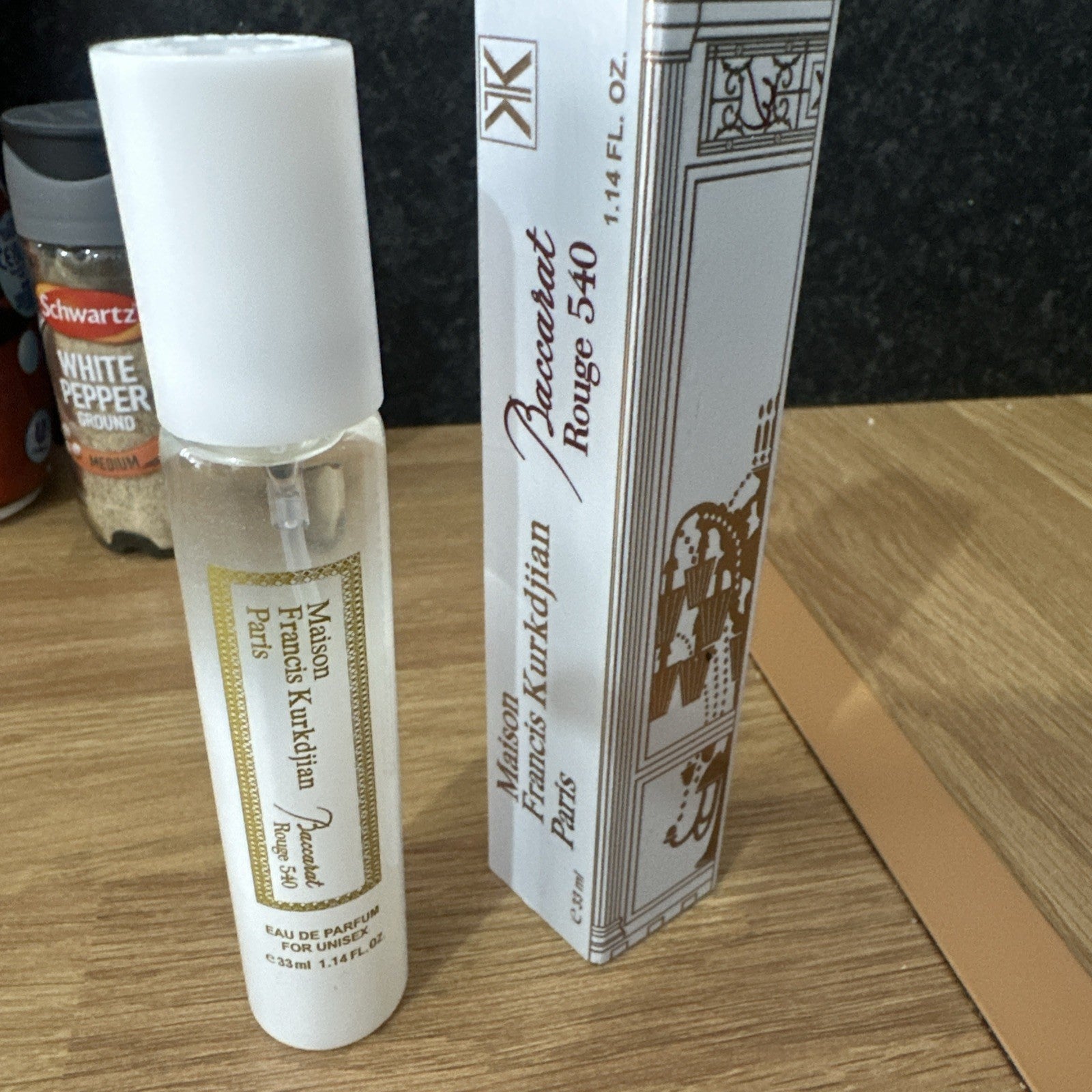 Maison Francis Kurkdjian Baccarat Rouge 540 Eau de Parfum, 33ml Travel Spray new