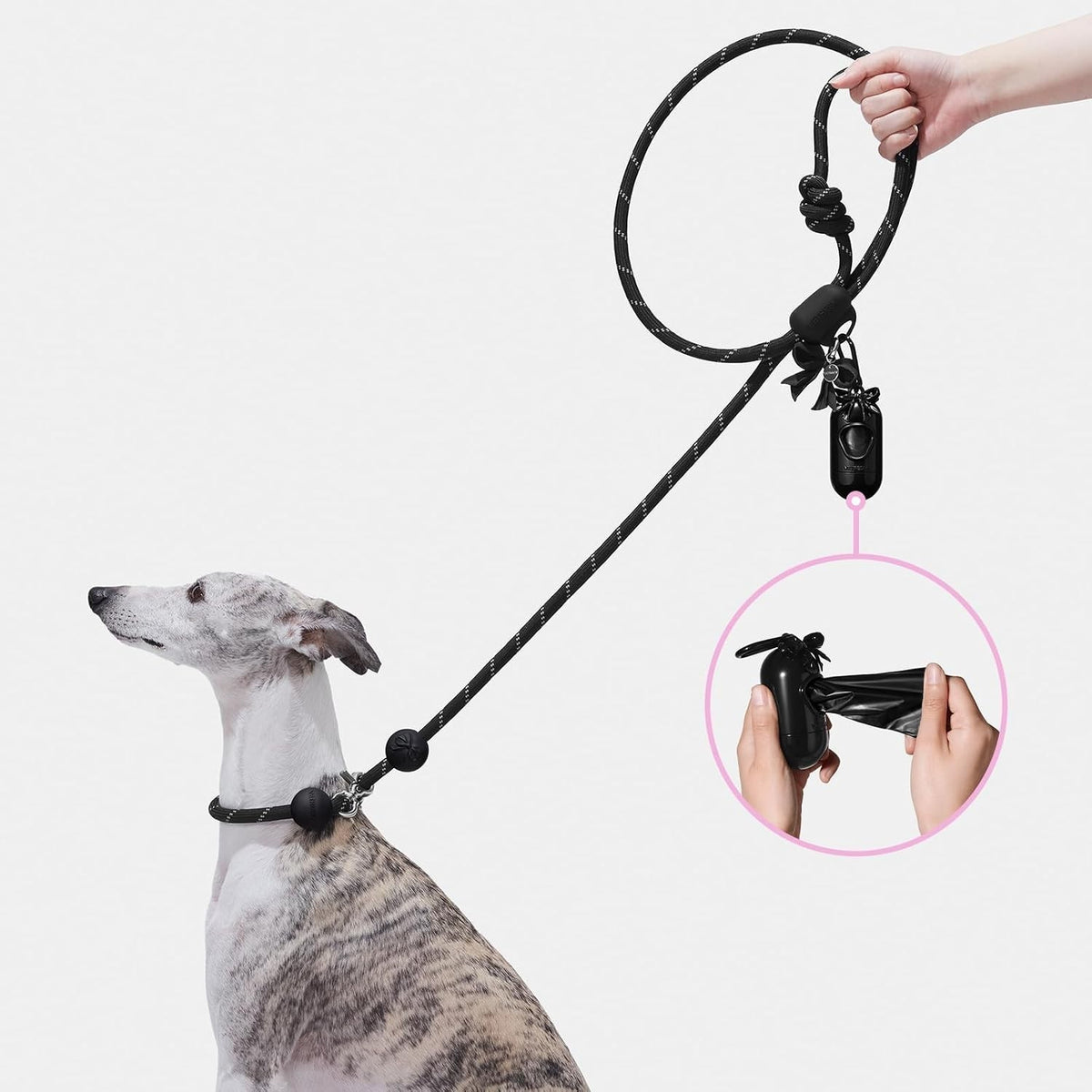 Dog Poo Bags With Tie Handles - 300 X Extra Thick & Leak-Proof Dog Waste Bags