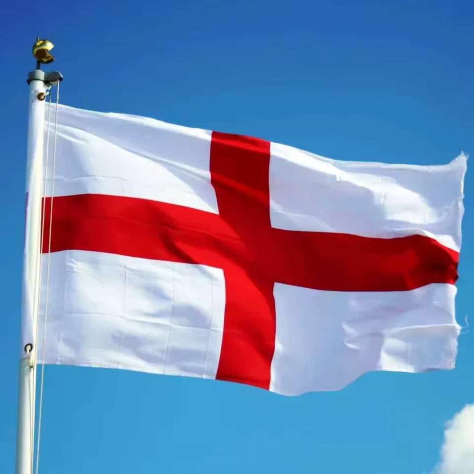 England Flag 3FT X 5FT 90*150cm St George Cross Flags English Eyelets UK stock