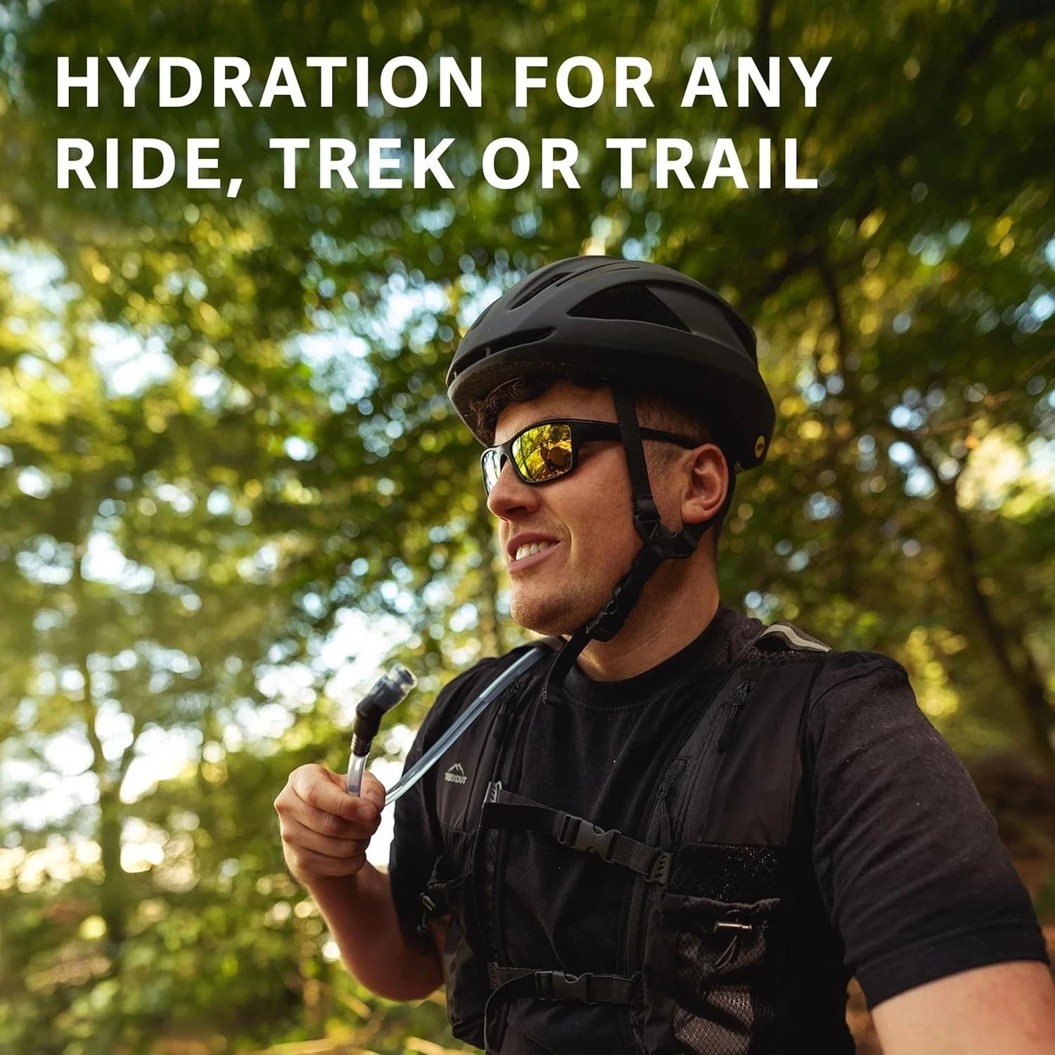TREKKOUT Hydration Bladder | 2L Water Bladder with BPA-Free Food-Grade TPU Hydra