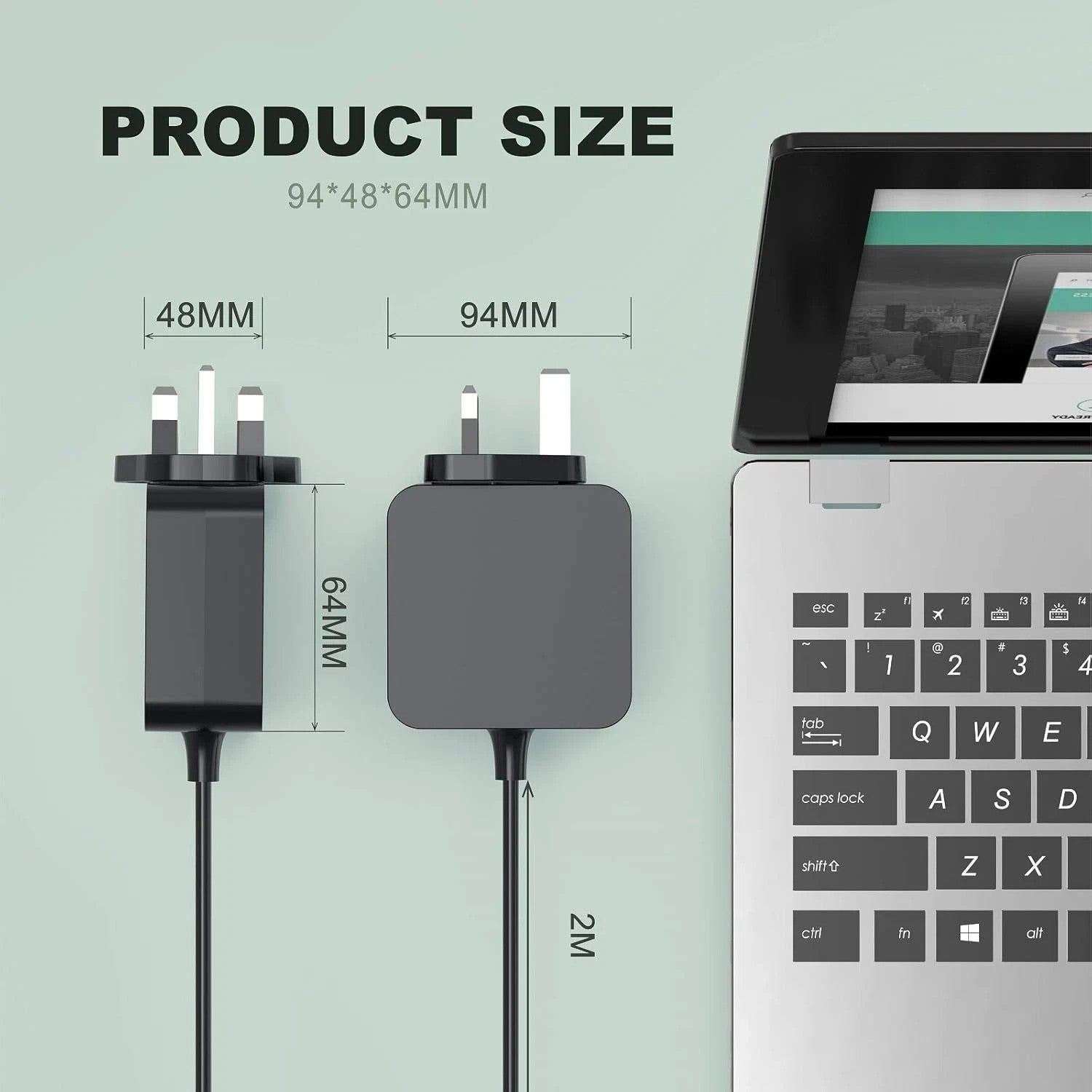 45W Laptop Charger for Lenovo IdeaPad 100 110S 120S 300 310 Lenovo Power Adapter
