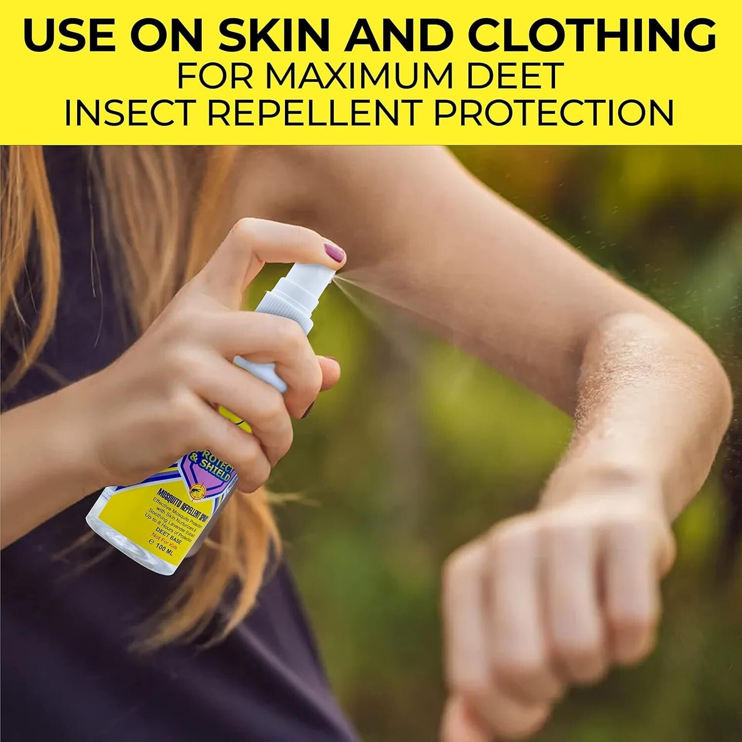 2 x Elegant 100ml Insect/ Mosquito Repellent Deet Spray Malaria Zika