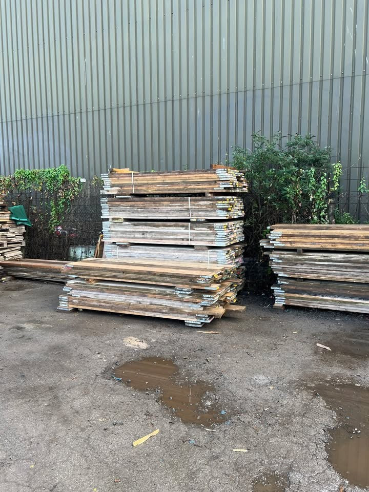 Reclaimed Banded Scaffold Boards 3ft - 13ft  | Delivery or Collections