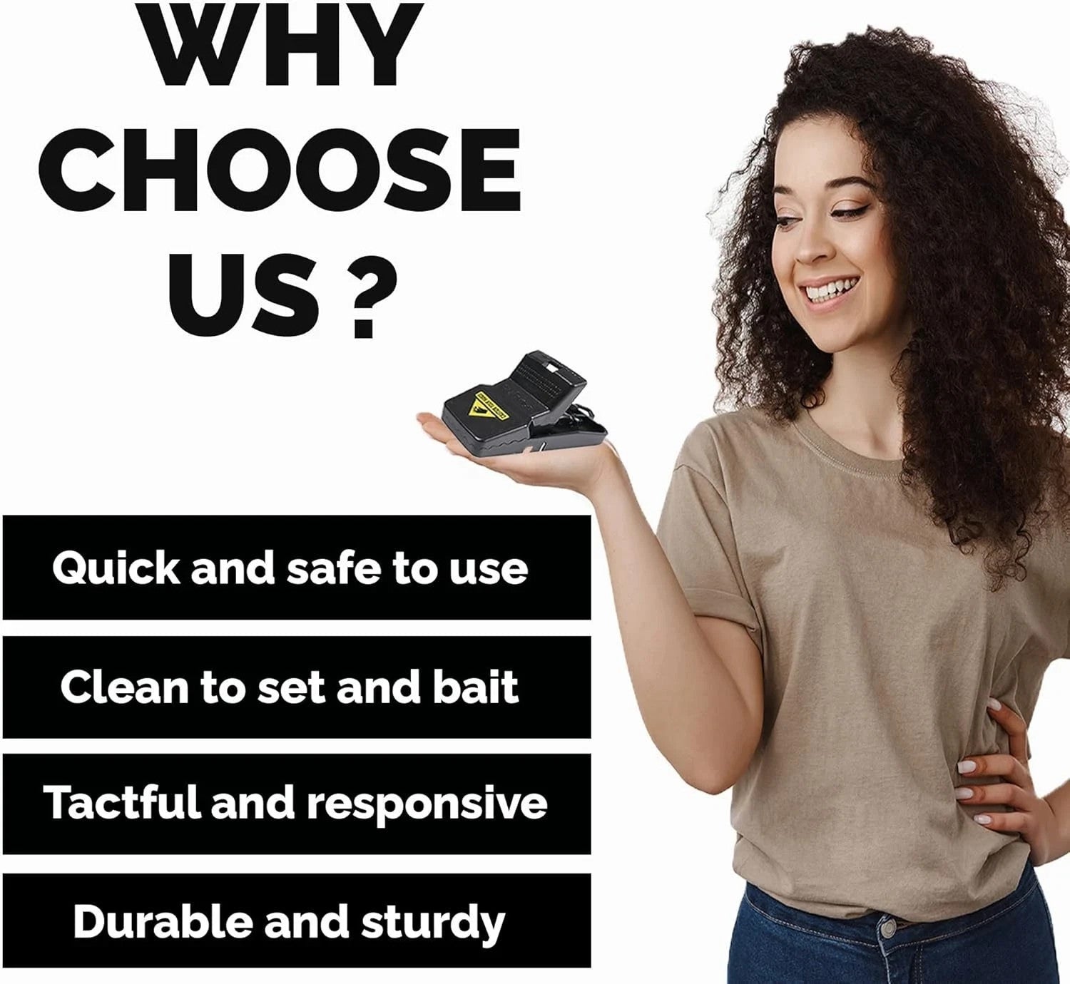 4 x METAL RAT TRAP PEST CONTROL RODENT INDOOR OUTDOOR CATCHER MOUSE LARGE