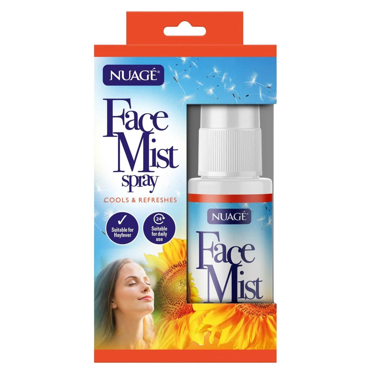 Nuage Hayfever Survival Kit Includes 30 Resealable Hayfever Relief Wipes, Barrie