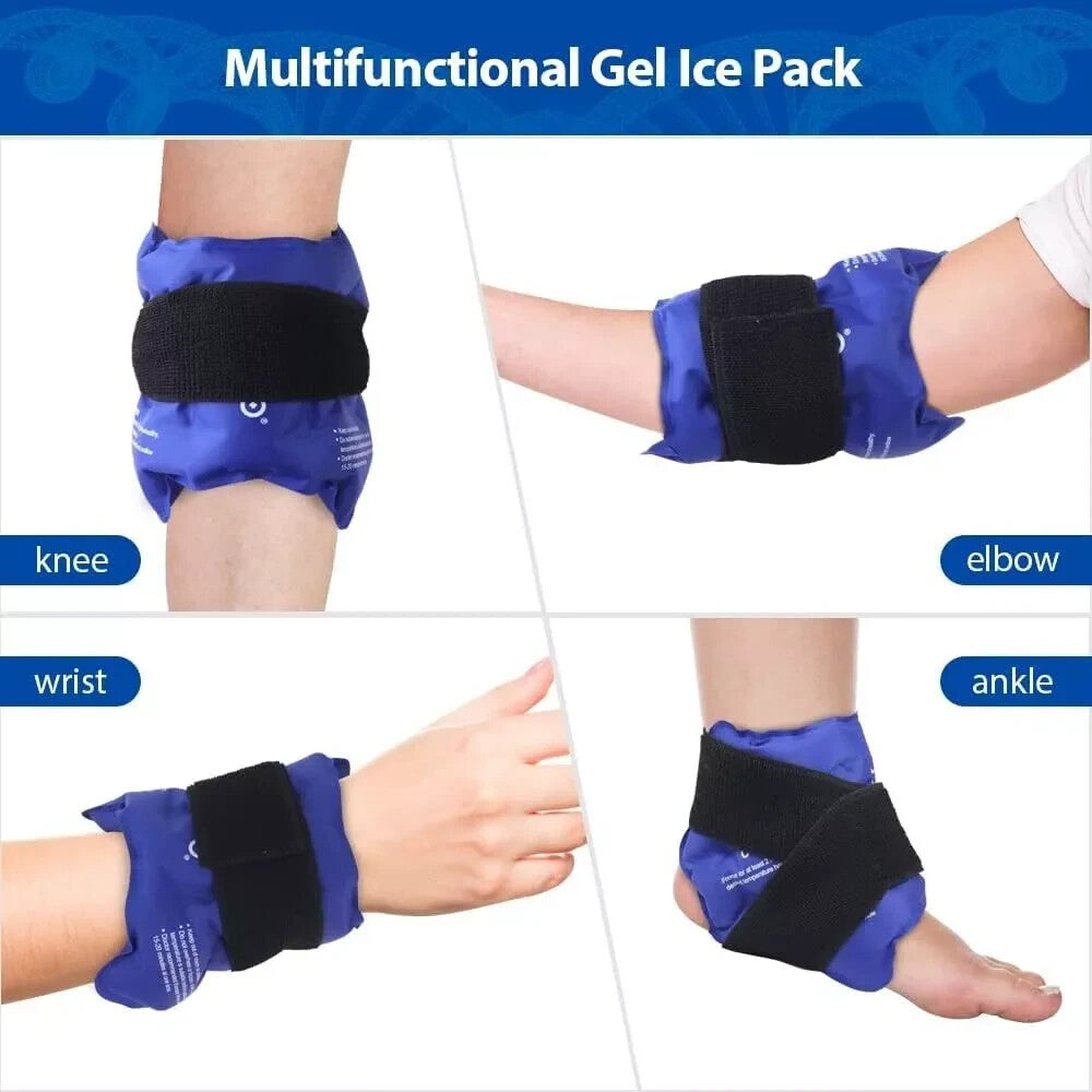 NEWGO ankle Ice Pack  Wrap  for  Injuries  Reusable  Hot  Cold  Therapy Sprained