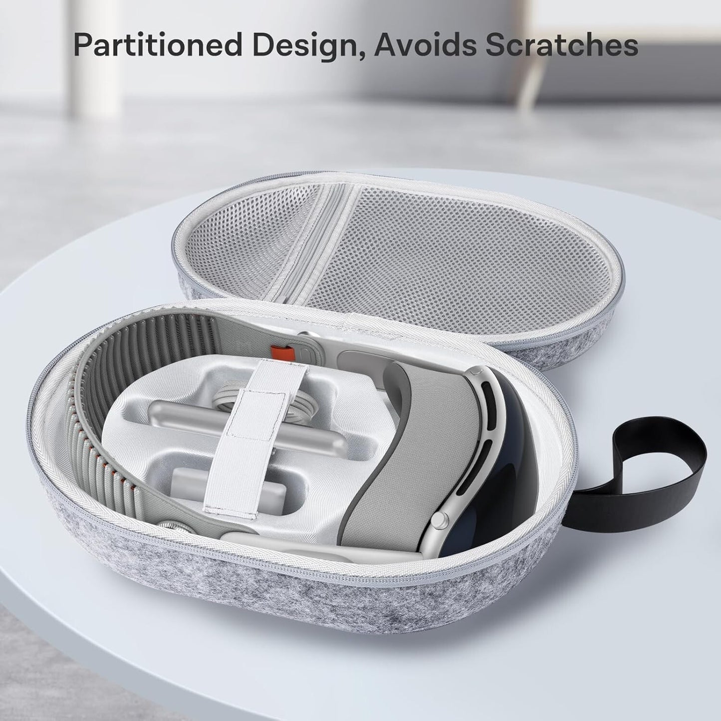 CoBak Travel Case Compatible with Apple Vision Pro and Other Accessories, Grey