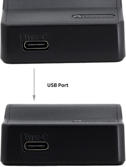 CGA-S007 USB Charger for Panasonic Lumix DMC-TZ1 TZ2 TZ3 TZ4 TZ5 TZ11 TZ15 TZ50