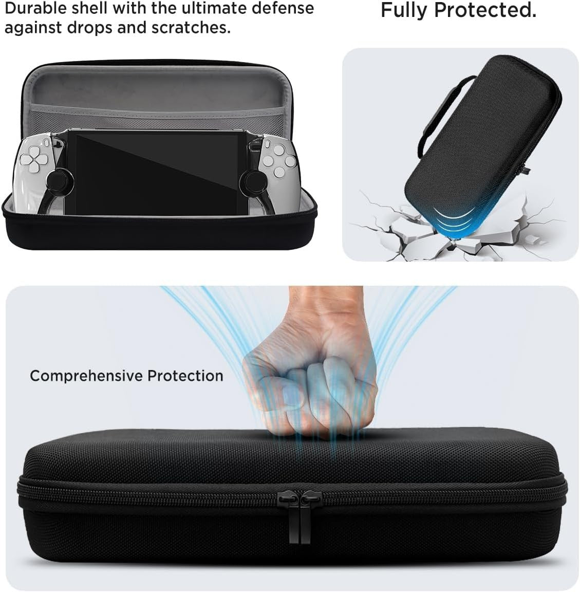 for Playstation Portal PS Portal Hard Protective Carry Storage Case Cover Pouch