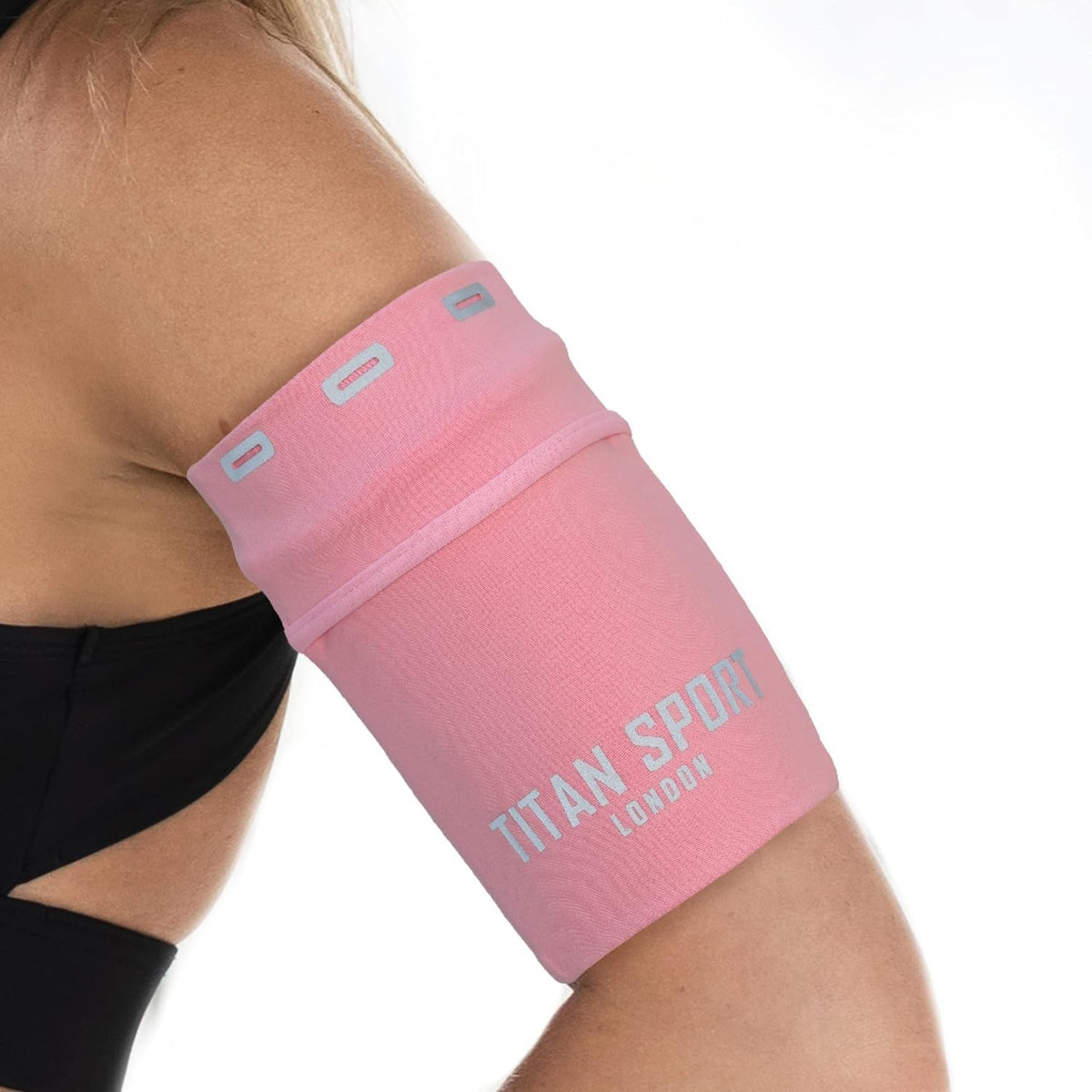 TITAN SPORT Mobile Phone Armband Universal Holder Sleeve, Running/Gym/Sport Pink