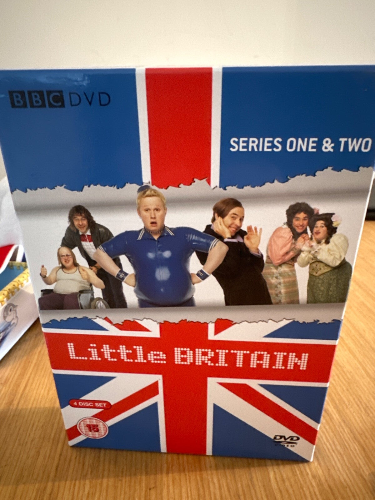 Little Britain - Series 1 & 2 DVD Plus Top Trump Cards