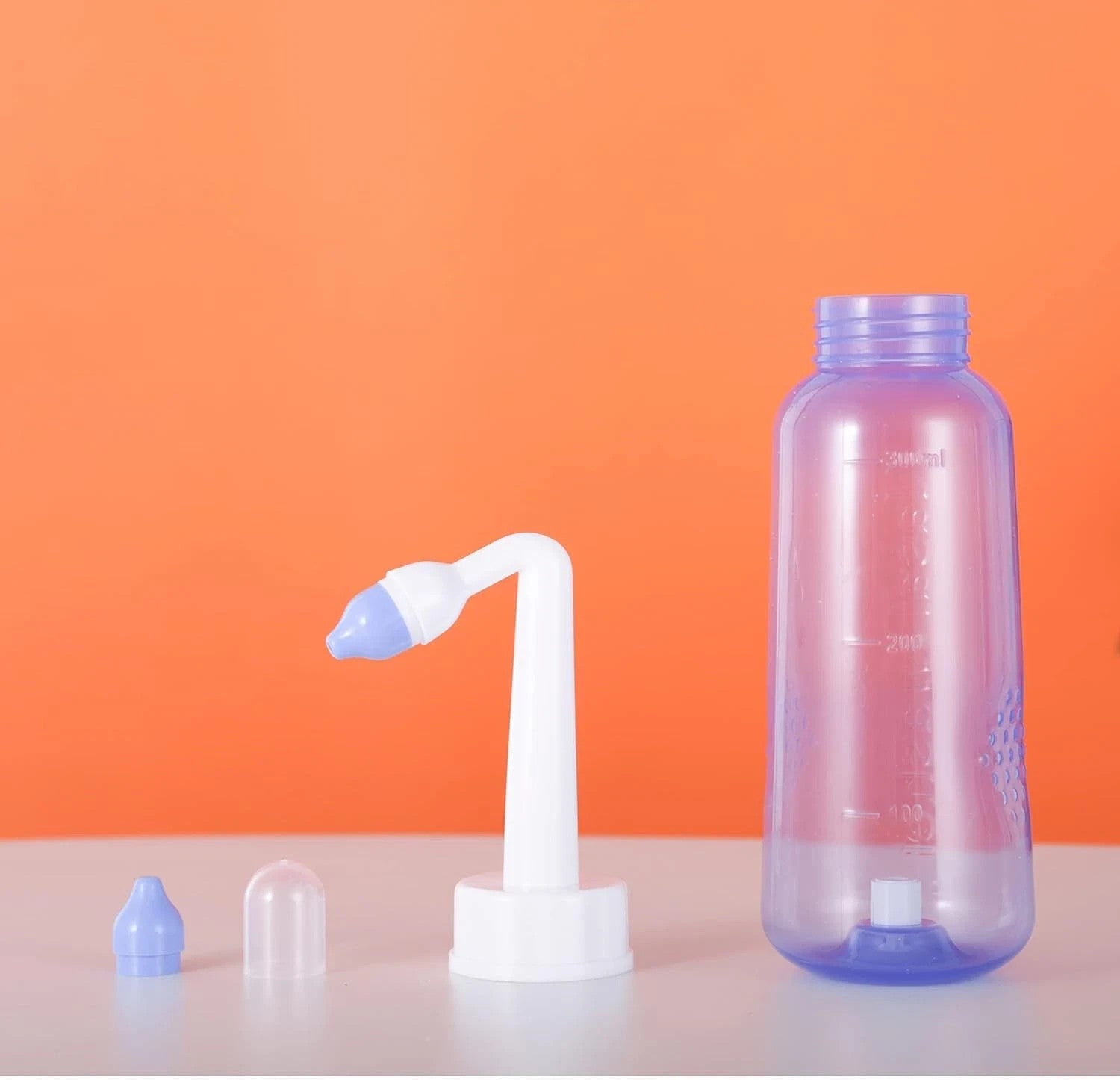 CROING 40 x Sinus Rinse Mix + 1x Nasal Wash Bottle (300ml), Neti Pot Kit, Nasal