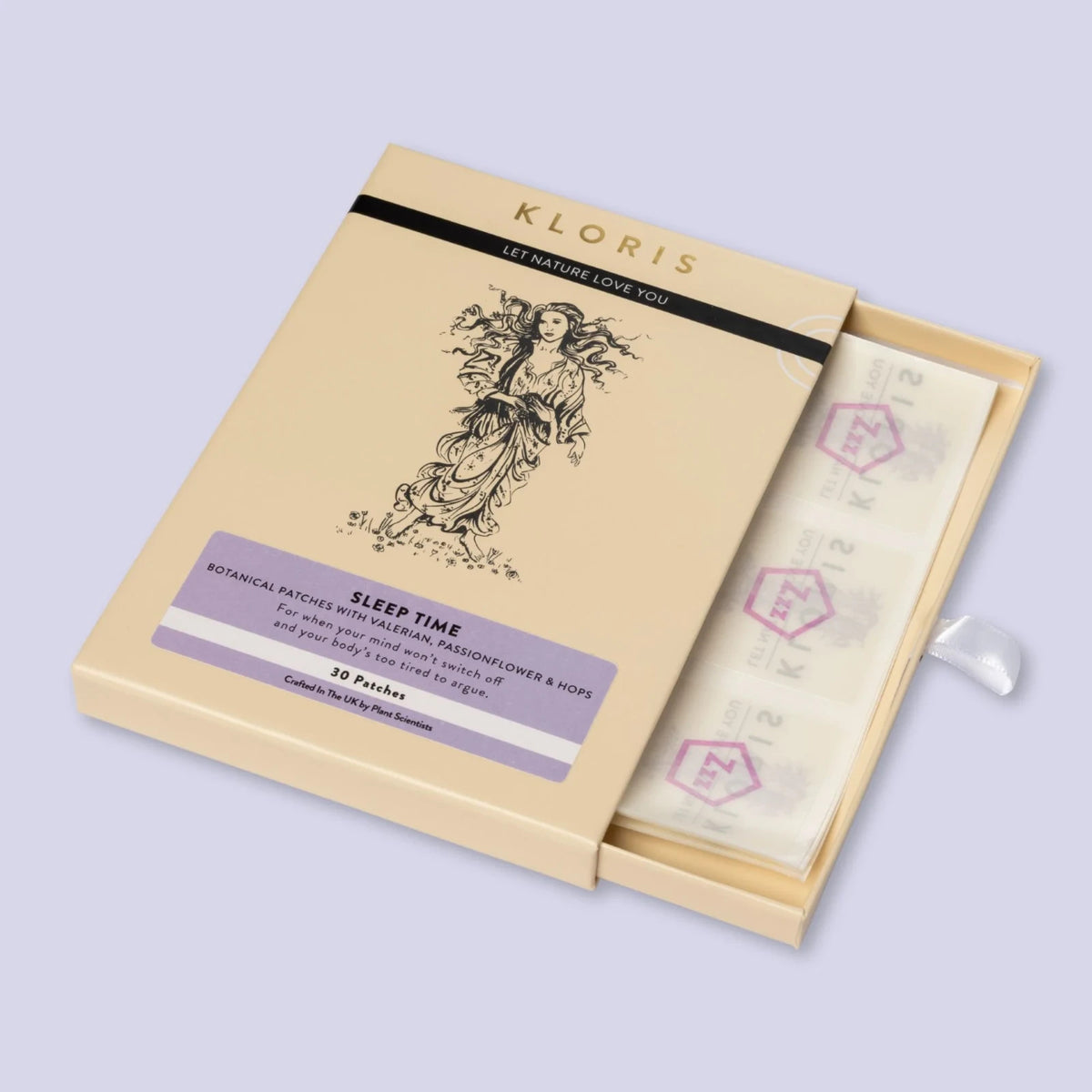 Kloris Sleep Time Patch 10mg - Biodegradable Waterproof - 30 Days