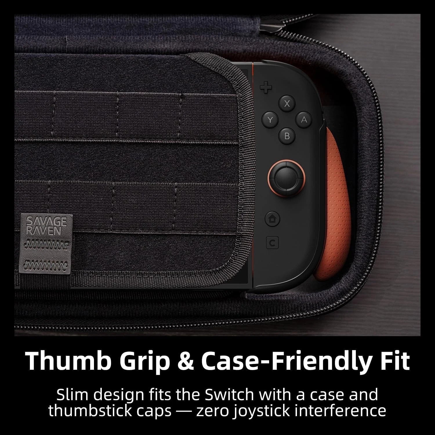 Savage Raven Grip Bundle Dockable With Protective Shell Case Nintendo Switch 2