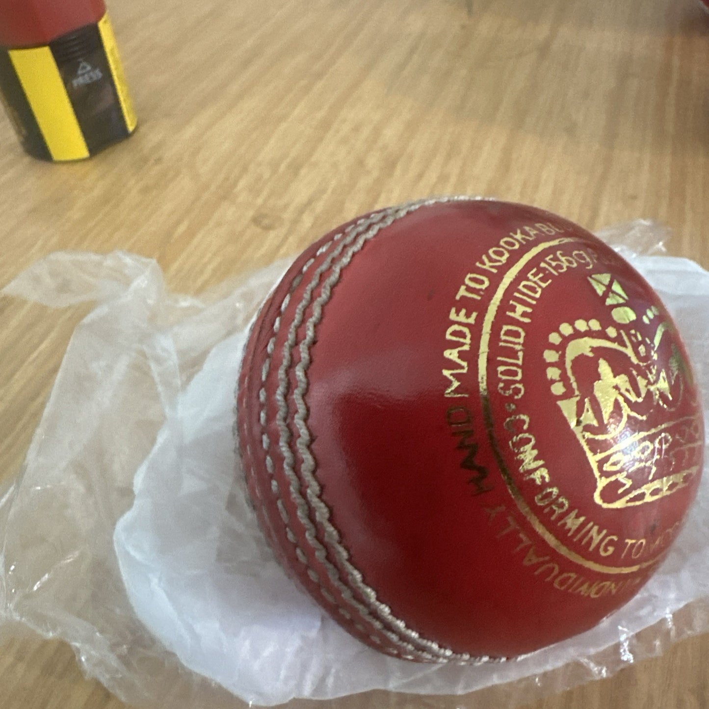 Kookaburra Cricket Ball Red Super Match 115 A 156g - New
