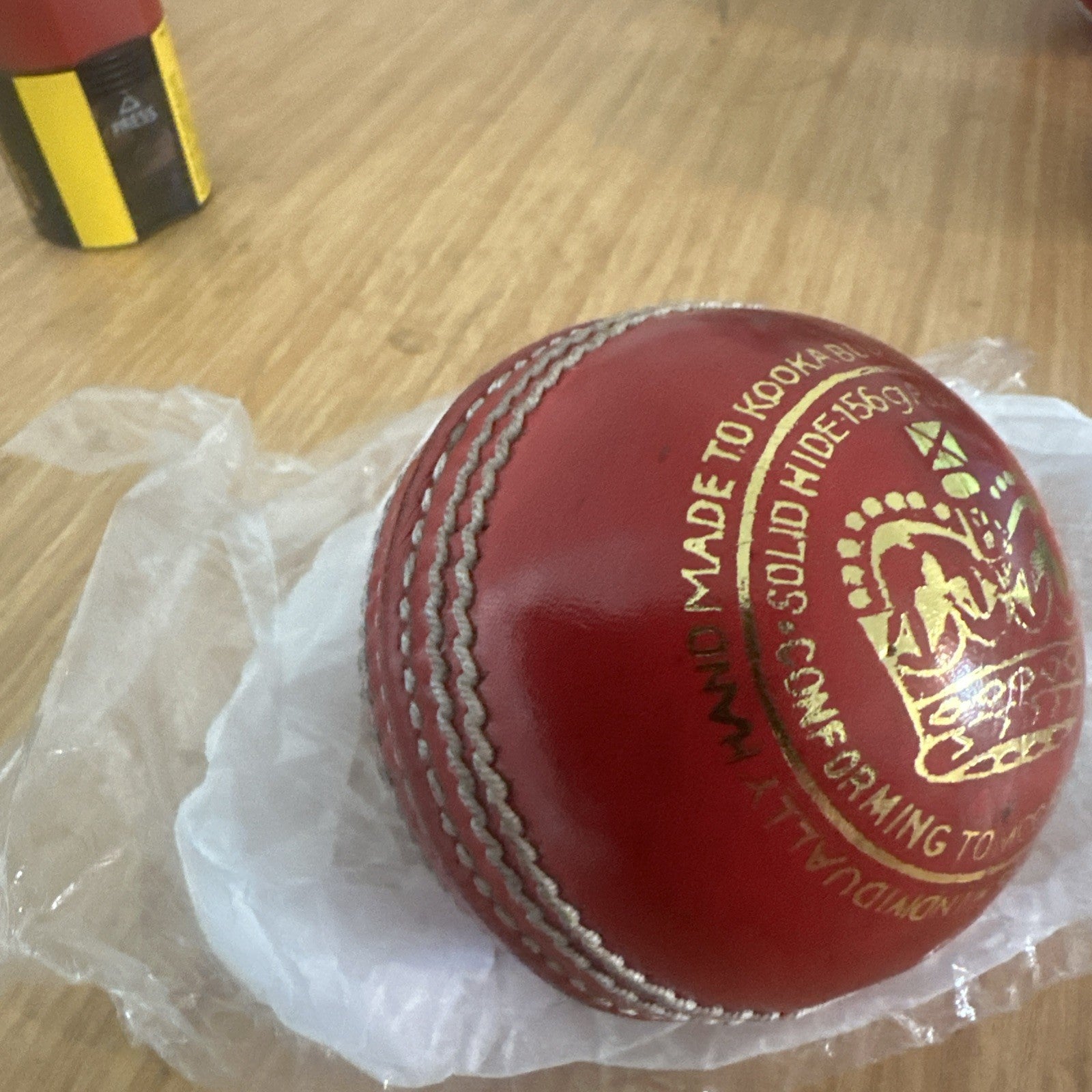 Kookaburra Cricket Ball Red Super Match 115 A 156g - New