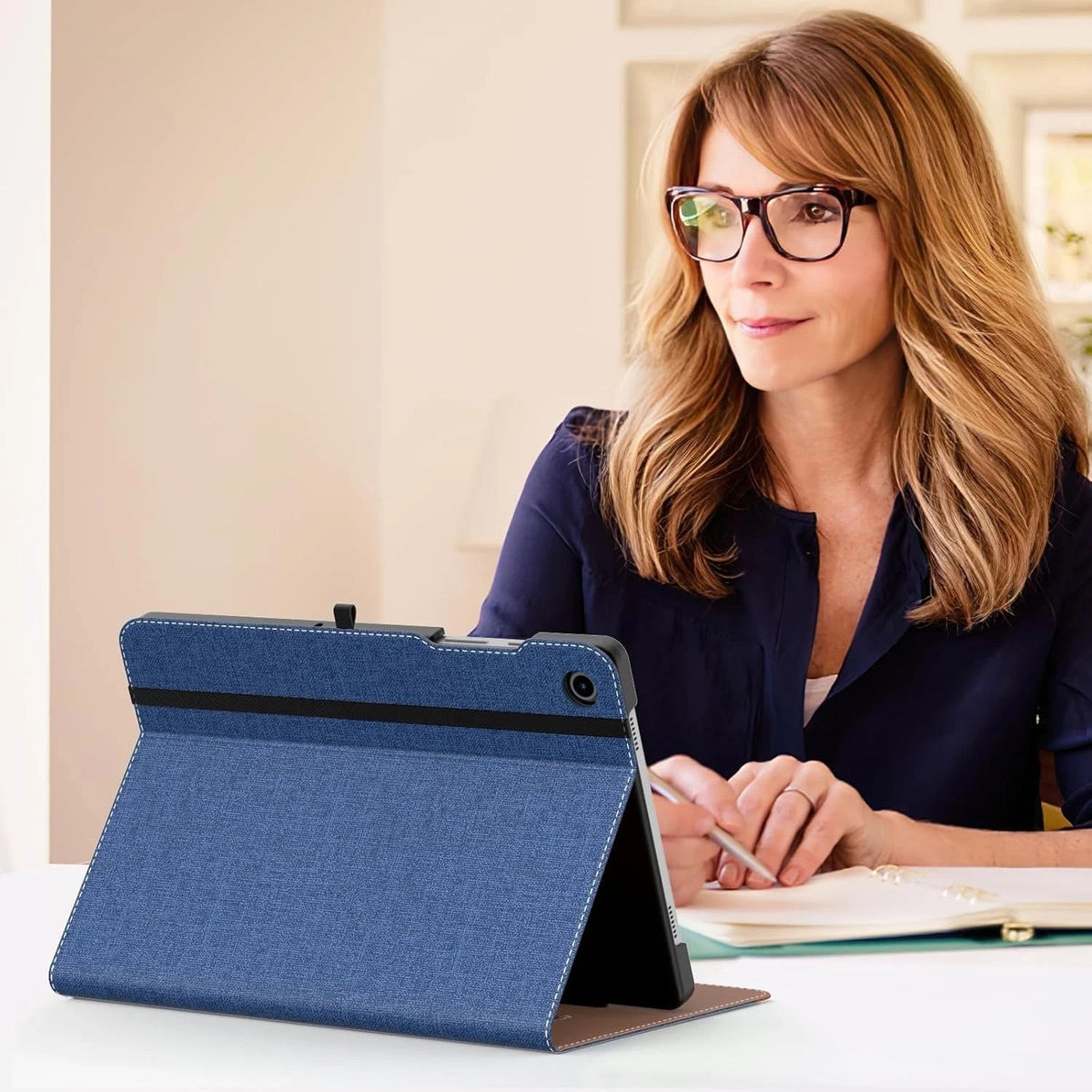 Leather Magnetic Smart Flip Case for Samsung Galaxy Tab A9 Plus 11 Inch 2023