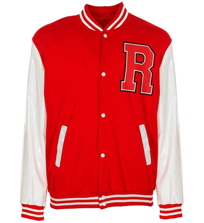 Collage Jock Letterman Jacket - Rydell High - Large