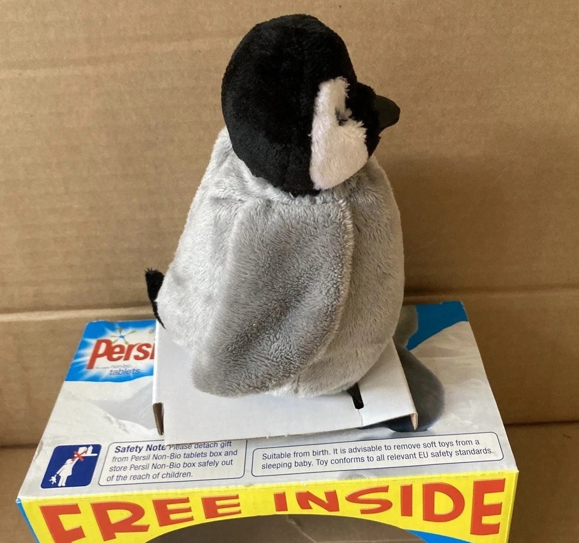Persil Promo Happy Feet Penguin Chick Reversible Soft Toy Plush -Hatching Mumble