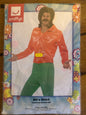 NEW 60's Red Retro Disco Shirt Men's Hippie Halloween Fancy Dress Costume Medium