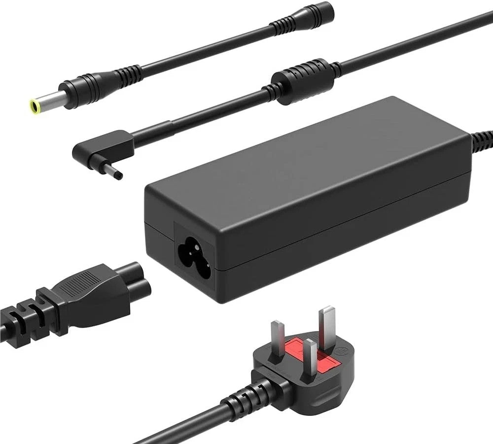 65w Laptop Charger for ACER Aspire Vero/Go Chromebook CB3 TravelMate 3 5 1 15 14