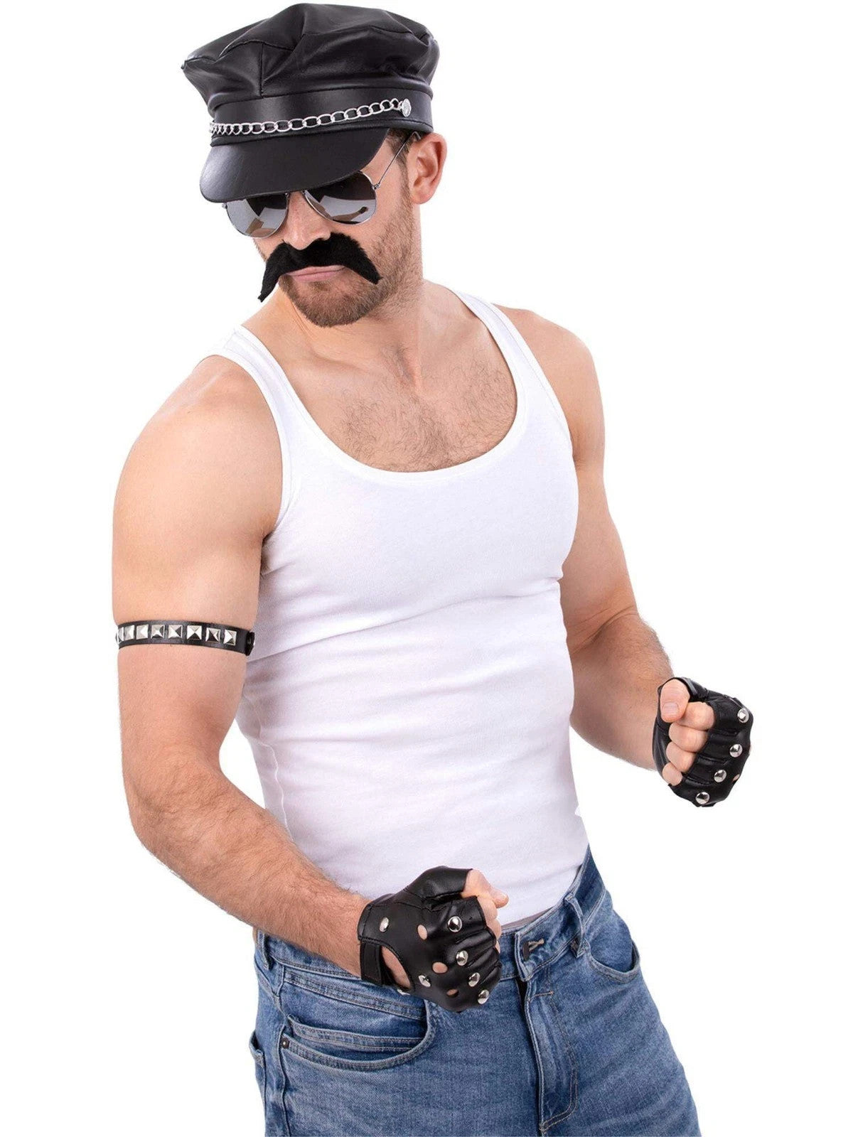 80s Rock Icon Kit, with Hat, Specs