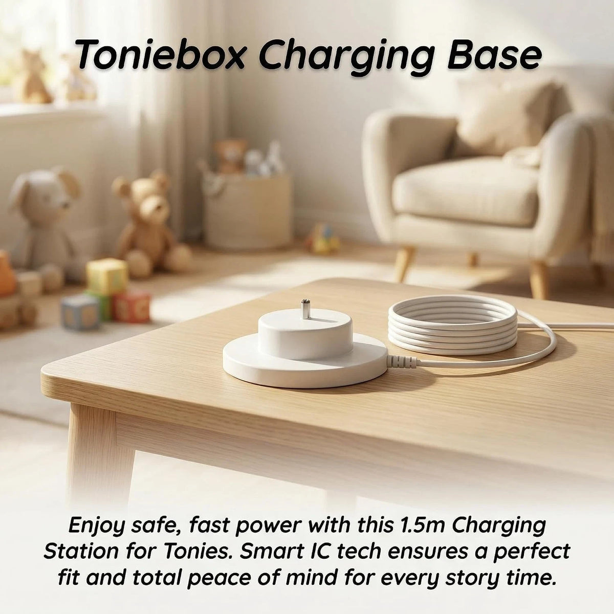 Charger for Tonies, Charging Station Compatible with TonieBox Audio Player Ch...