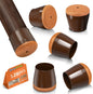 Chair Floor Leg Protectors (15-23MM) 28PCS, BAIPOK Silicon Chair Leg Caps