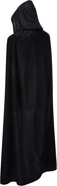 Halloween Vampire Reversible Hooded Witch Cloak Capes Unisex For Adult Kids