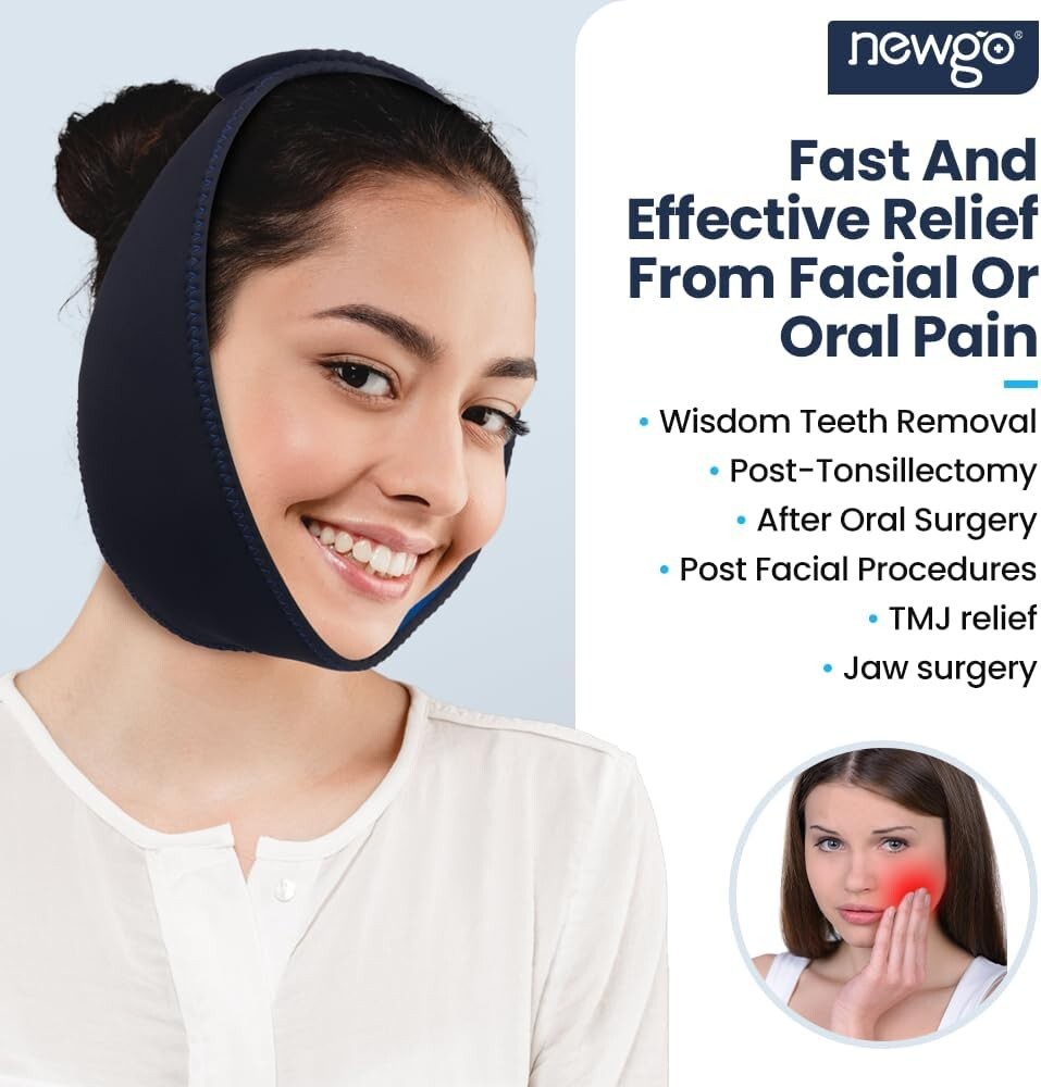 Newgo - Toothaches Cold Therapy - Hands Free Gel Wrap
